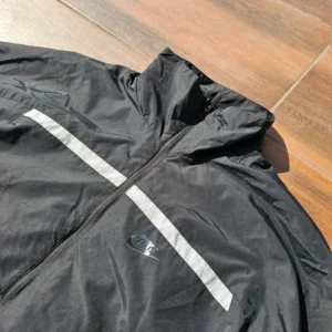 Nike windbreaker Czarna wiatrówka airmax