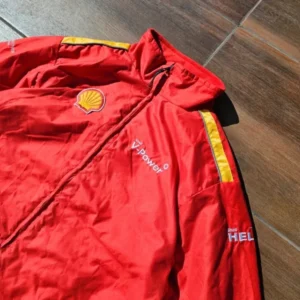 Racing jacket shell Ferrari czerwona kurtka