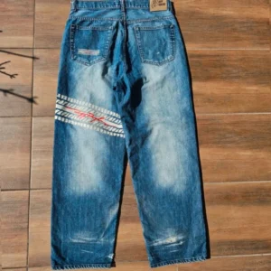 Vintage Baggy Ruff Ryders jeansy szerokie