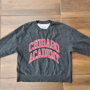 Vintage creweneck chicago academy boxy oversize