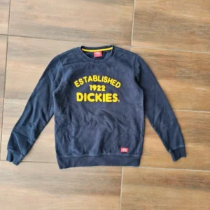 Dickies crewneck czarna bluza workwear
