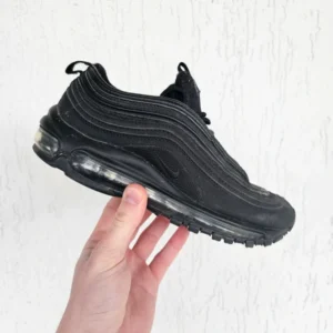 Air max 97 allblack sneakersy damskie