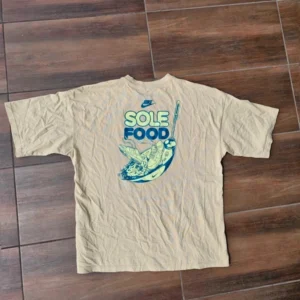Nike Tee sole food beżowa kremowa