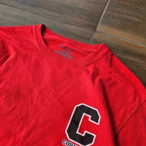 Champion Longsleeve czerwony university usa