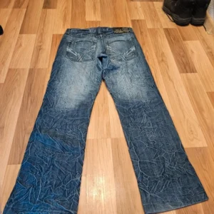 Dzwony vintage flared Jeans bootcut washed