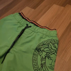 Versace kąpielówki spodenki zielone neon classic