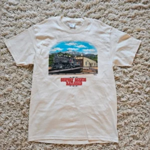 Vintage tee hanes usa beige