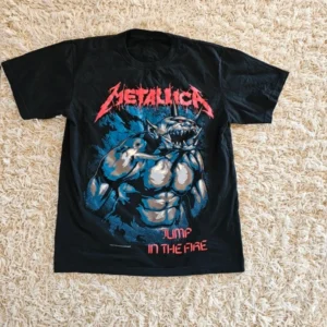 Metallica T-shirt pitbull Rock metal merch