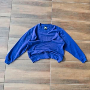 Basic Crewneck Fioletowy boxy