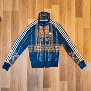 Adidas firebird bluza z printem zapinana