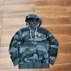 Bluza nike zip hoodie Camo full
