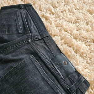 Versace Jeans couture Czarne Spodnie slim