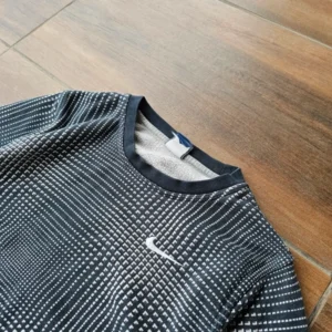 Nike crewneck szary czarny retro