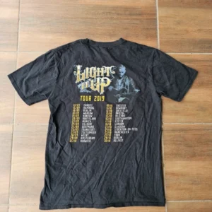 Vintage graphic tee kris barras light