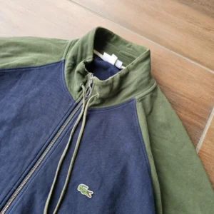 Lacoste bluza na zamek ze stójką
