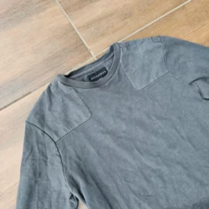 Allsaints stone gray longsleeve kanye vibe