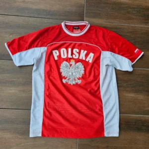 POLSKA koszulka boxy piłkarska vintage