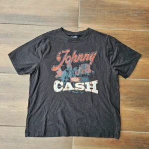 Vintage graphic tee Johny cash boxy