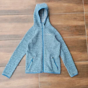 Columbia polar baby blue dzianina softshell