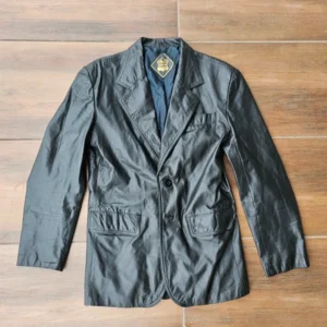 Vintage real leather jacket kurtka 100% skóra