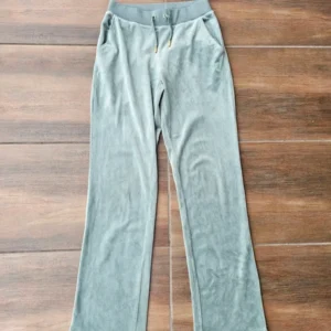 Juicy couture dresy welurowe vintage turkusowe