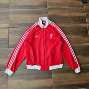 Adidas Liverpool czerwona bluza firebird vintage