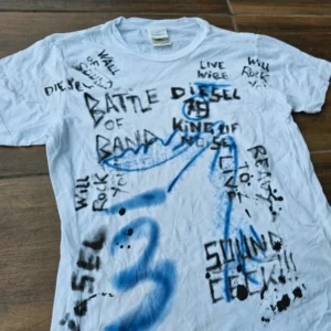 Diesel vintage archive graffiti tee white