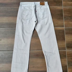 Levi's jeansy jasne białe baby blue