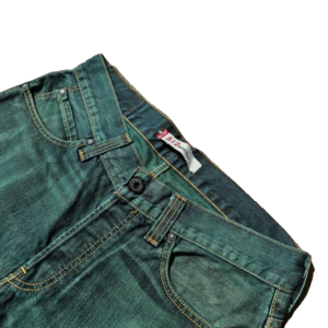 Levi's spodenki jeansowe 512 zielone
