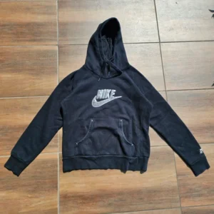 Nike hoodie srebrne crystals ćwieki czarna