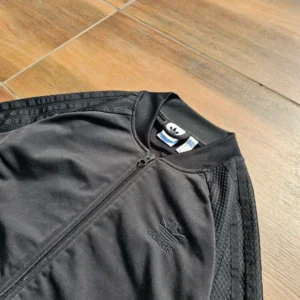 Adidas firebird all black czarna bluza