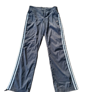 Adidas trackpants flared dzowny ortalion czarne