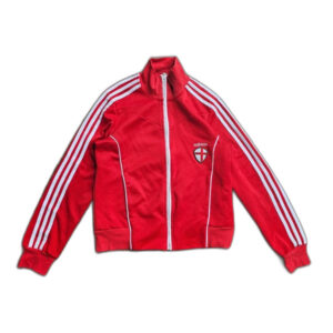 Adidas firebird england czerwona bluza na zamek vintage retro football 28