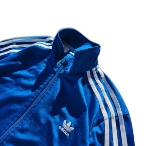 Adidas firebird niebieska bluza na zamek zip up vintage y2k 24