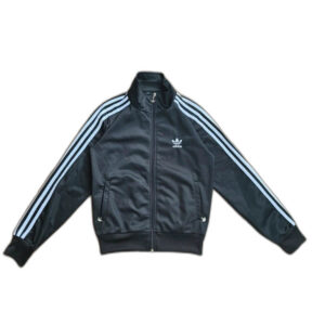 Adidas firebird og czarna bluza na zamek klasyczna zip up tracksuit retro vintage 28