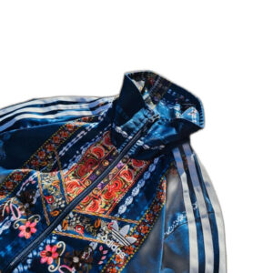 Adidas firebird print zip up bluza folklor perski dywan retro vintage y2k 24