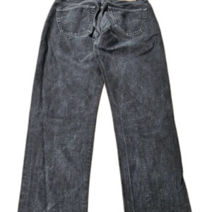 Diesel jeansy czarne straight leg szerokie baggy loose 26