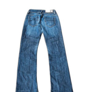 Jeansy bootcut y2k vintage opium archive granatowe navy baddie flared 25