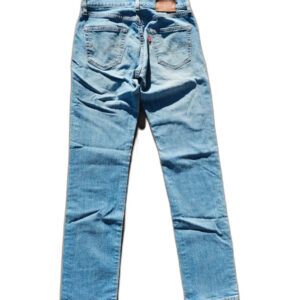 Jeansy Levi's niebieskie straight leg baby blue vintage classic na lato 24