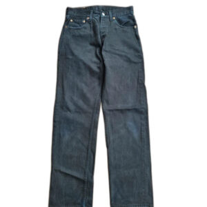 Levi's 501 jeansy czarne straight leg klasyczne usa vintage retro archive