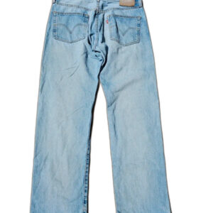 Levi's 501 sprane jeansy szerokie baby blue acid washed baggy rap hiphop