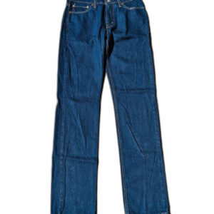 Levi's 511 Jeansy grantowe raw denim navy retro classic casual