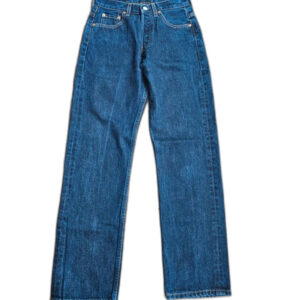 Levi's 535 jeansy straight leg granatowe retro raw denim classic casual old money 30