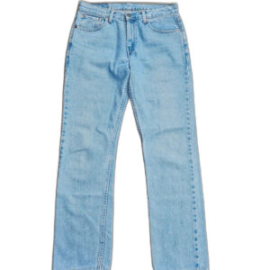 Levi's 581 jeansy straight leg vintage 90's baby blue na lato 30
