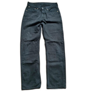 Levi's 751 czarne jeansy szerokie y2k retro archive 29
