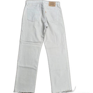 Levi's orange tab beżowe spodnie straight leg szerokie kremowe na lato old money