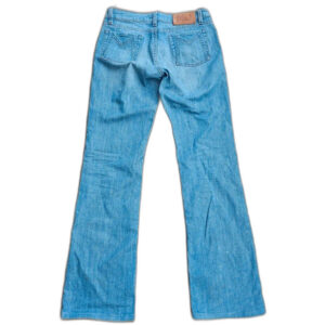 Marc Jacobs jeansy dzwony baby blue niebieskie szerokie flared bootcut baddie retro y2k 30