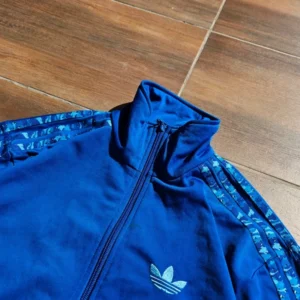 Adidas firebird camo niebieska vintage tracksuit