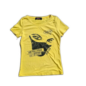 Versus Versace t-shirt żółty vintage y2k style neon 31